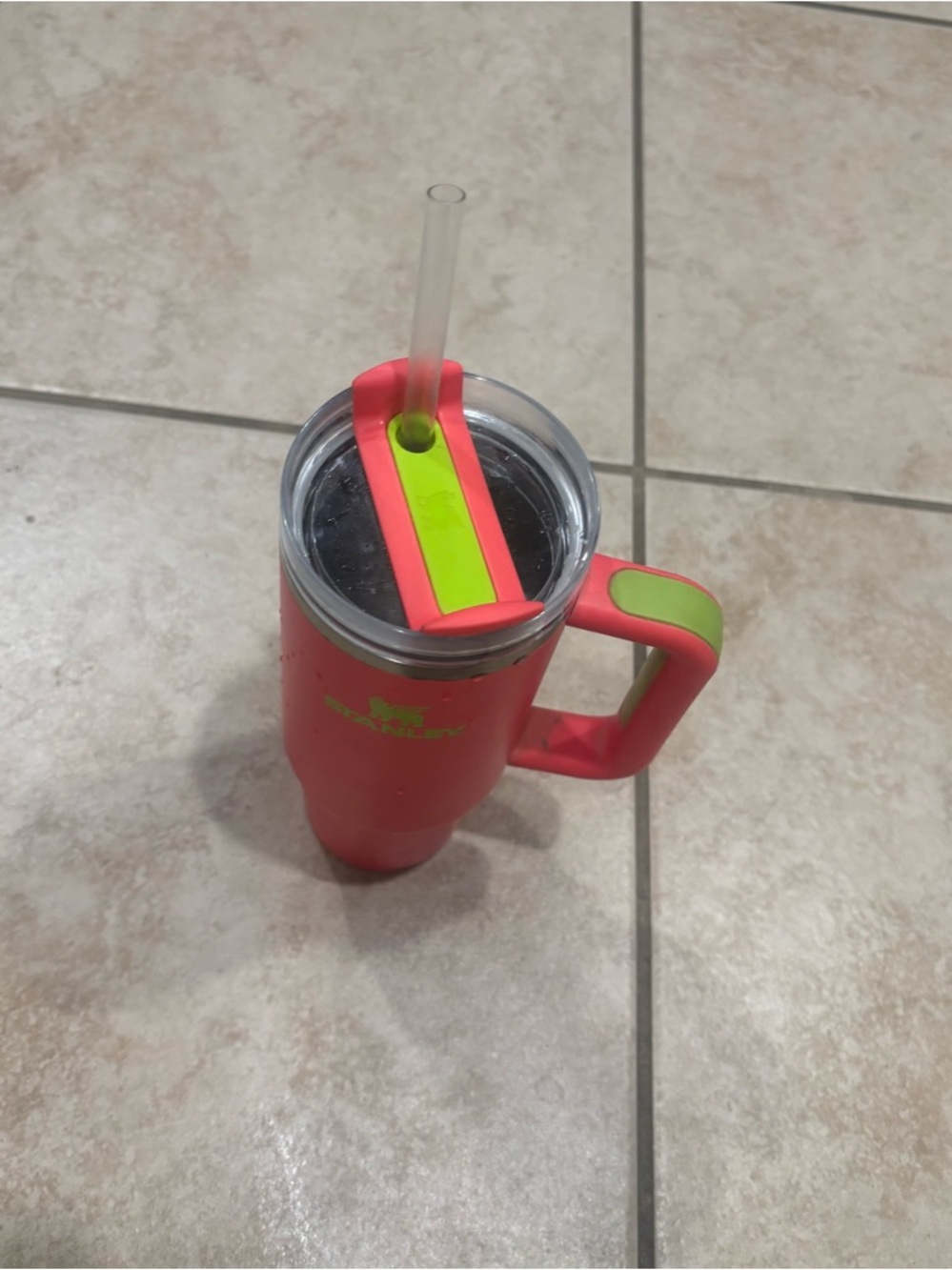 Stanley Red Insulated Mug with Handle - Picture 2 of 2